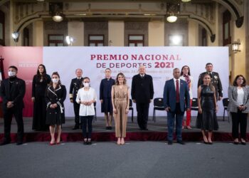 Encabeza Presidente Andrés Manuel López Obrador entrega del Premio Nacional de Deportes 2021