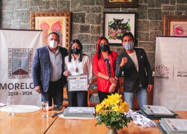 Reconoce INDEM a aspirantes del Premio Estatal del Deporte 2021 en el Estado de Morelos