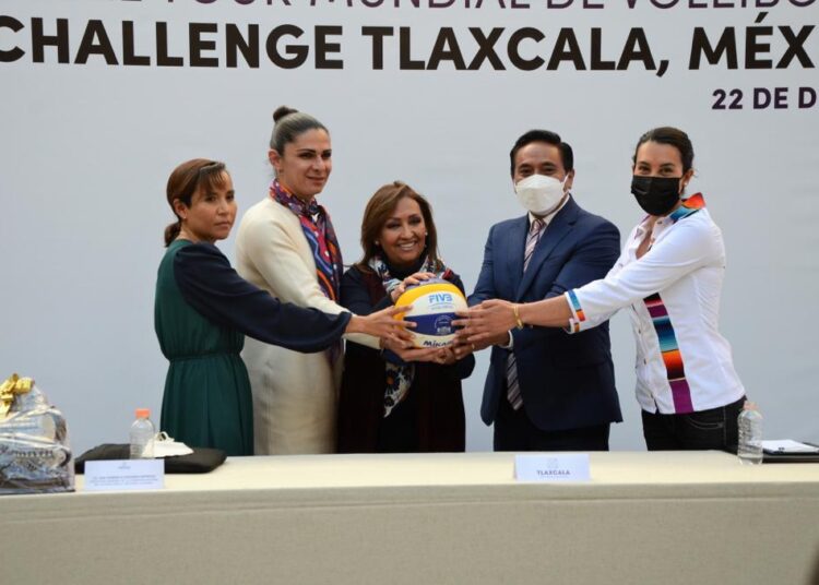 Tlaxcala estará a la altura de las otras sedes del Tour Mundial de Voleibol de Playa: Ana Guevara
