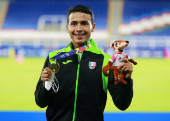 El morelense Luis Avilés vuela en la pista de Cali y da a México segundo oro en atletismo