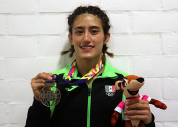 Zeltzin Hernández se lleva plata en lucha de Juegos Panamericanos Junior
