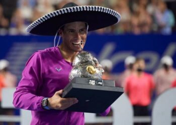 Rafael Nadal conquista su cuarto guaje de plata en Acapulco