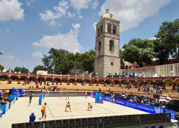 Dejan 7 canchas de herencia a Tlaxcala con 1500 toneladas de arena
