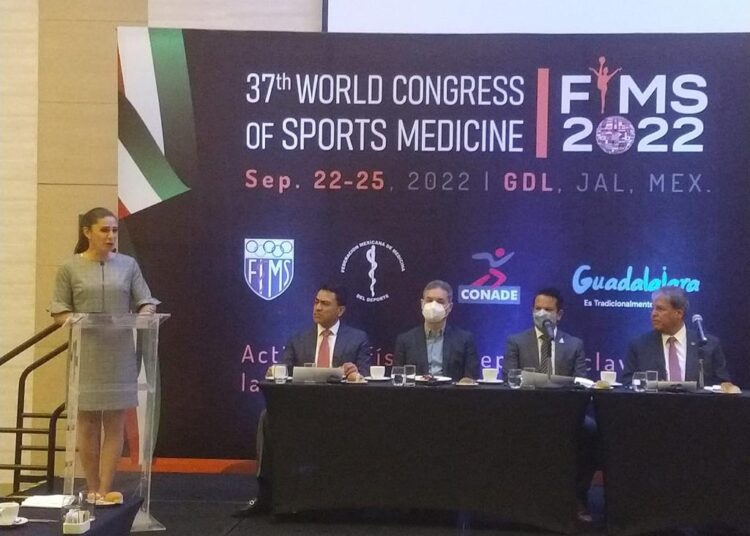 El 37 Congreso Mundial de Medicina del Deporte será un evento de gran relevancia para México: Ana Guevara