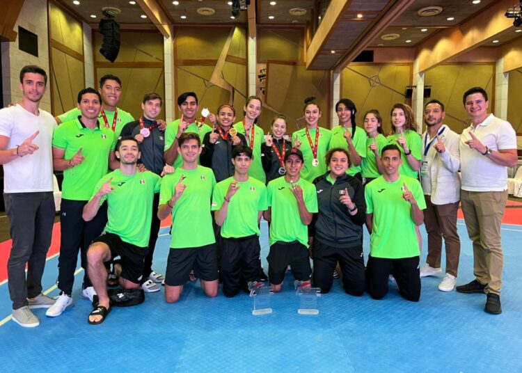 México se corona en el Abierto de Taekwondo en Dominicana