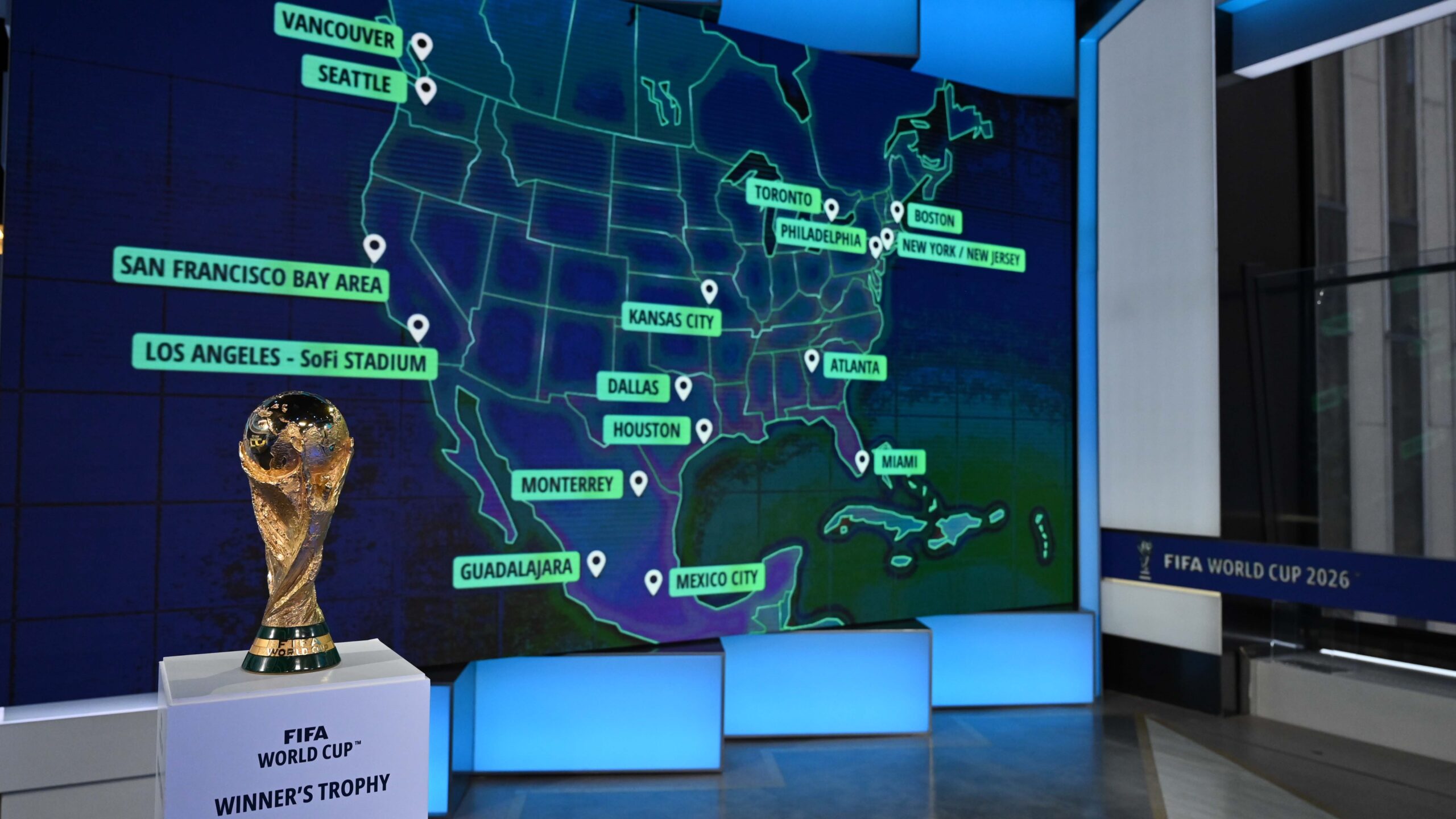 Revelan las espectaculares ciudades anfitrionas de la Copa Mundial de la FIFA 2026™