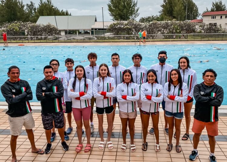 Representarán morelenses a México en mundial juvenil de aguas abiertas