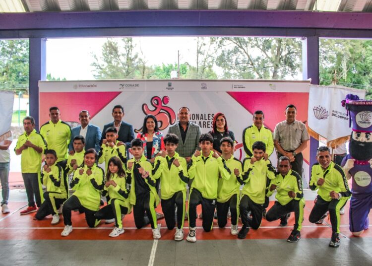 Abanderan a delegación morelense que competirá en Juegos Nacionales Populares 2022
