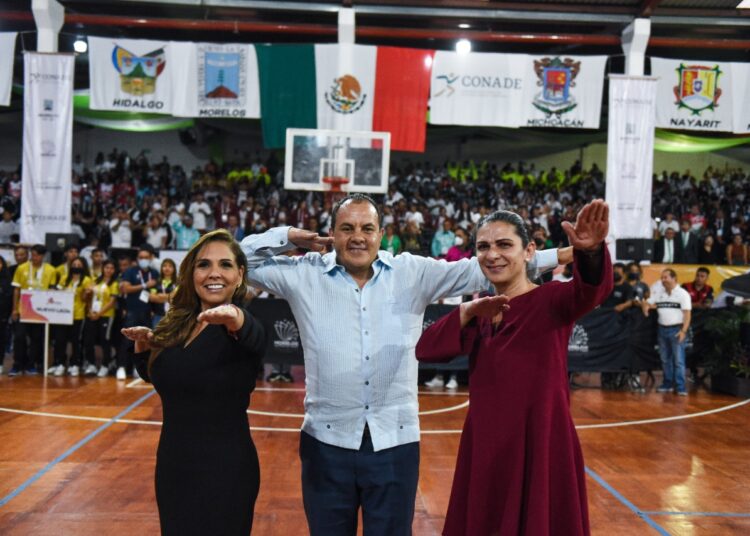 Cuauhtémoc Blanco y Ana Gabriela Guevara abren el telón de los Juegos Nacionales Populares 2022