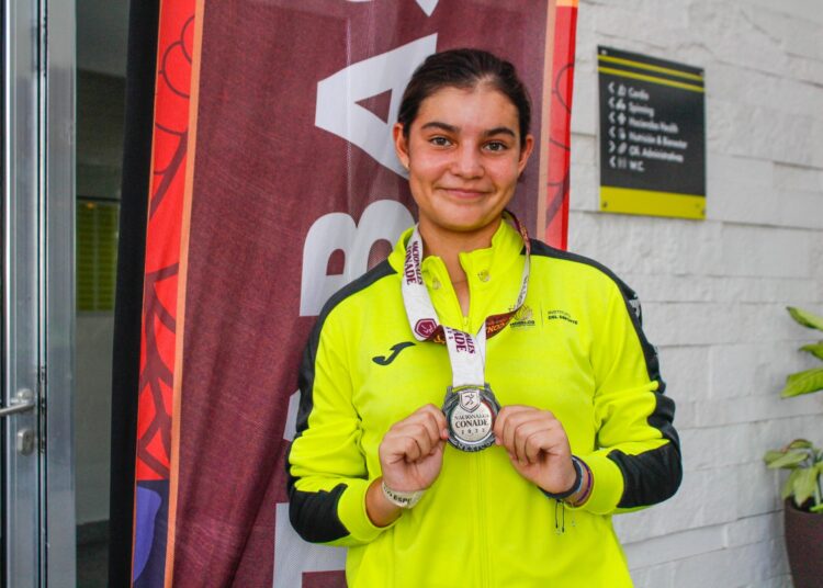 Obtiene Azul López medalla de plata en Juegos Nacionales CONADE 2023