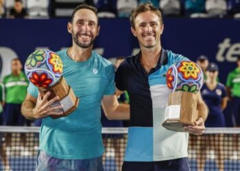 Santiago González campeón de dobles del Mifel Tennis Open en Los Cabos