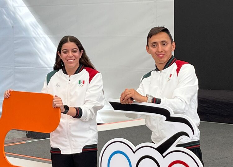 Alejandra Orozco y Emiliano Hernández comparten ilusión por encabezar la delegación olímpica en París 2024