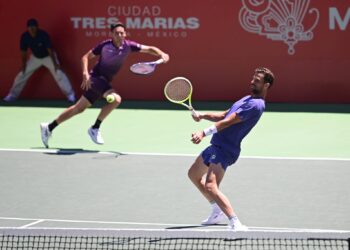 Lista la final de dobles en la primera edición del Morelia Open