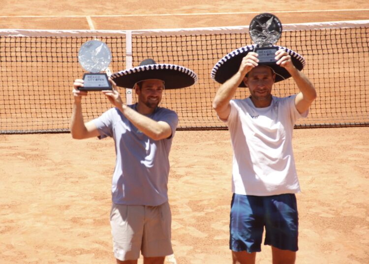 Santiago González se corona en el dobles del México City Open y alcanza su título 30 en torneos ATP Challenger