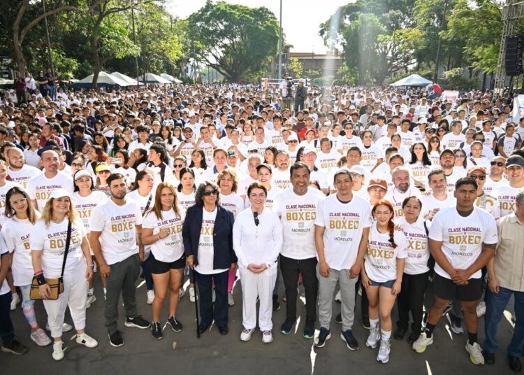COMPROMETIDO GOBIERNO DE MORELOS, “LA TIERRA QUE NOS UNE”, EN IMPULSAR EL DEPORTE COMO HERRAMIENTA DE PAZ Y PREVENCIÓN DE ADICCIONES